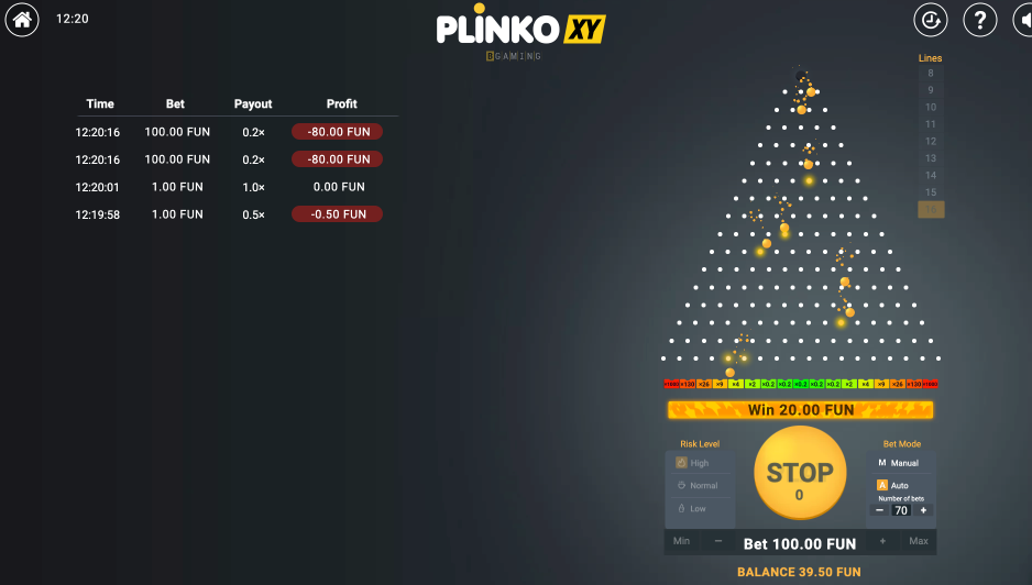 Är Plinko Lättare eller Svårare att Vinna med Fler Rader