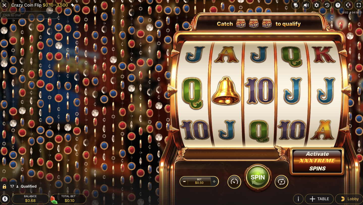 Exciting Journey with Crazy Coin Flip at TrustDice