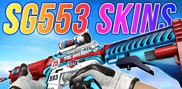Overview of the SG553 in CS2
