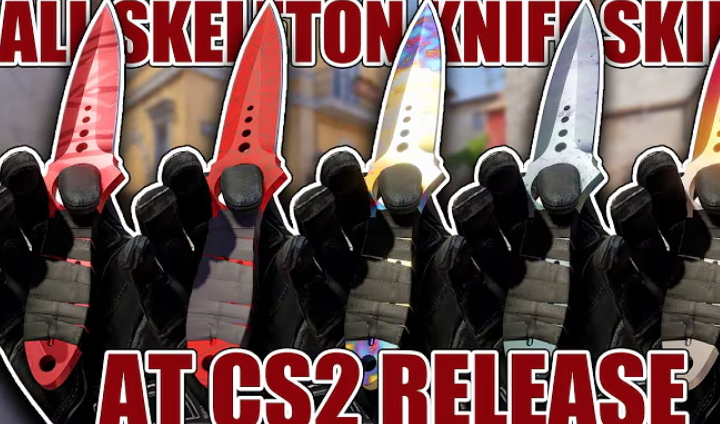 Popular Skeleton Knife Skins in CS2