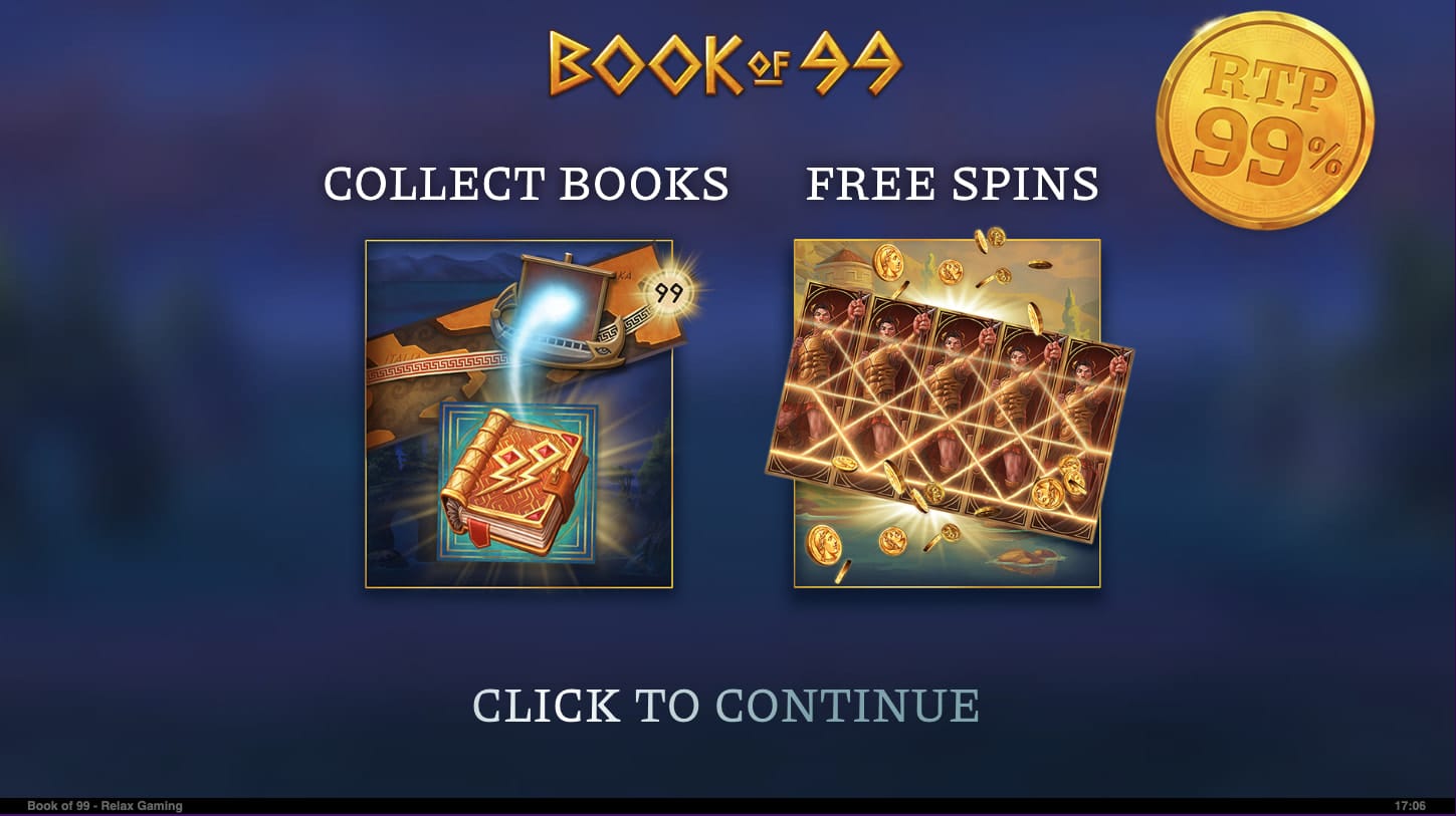 Book of 99 (Relax Gaming) – RTP at 99%