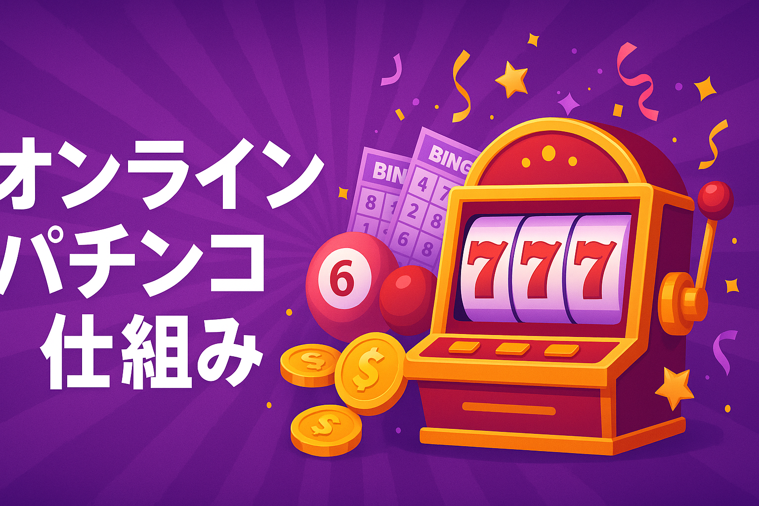 オンラインパチンコ仕組み