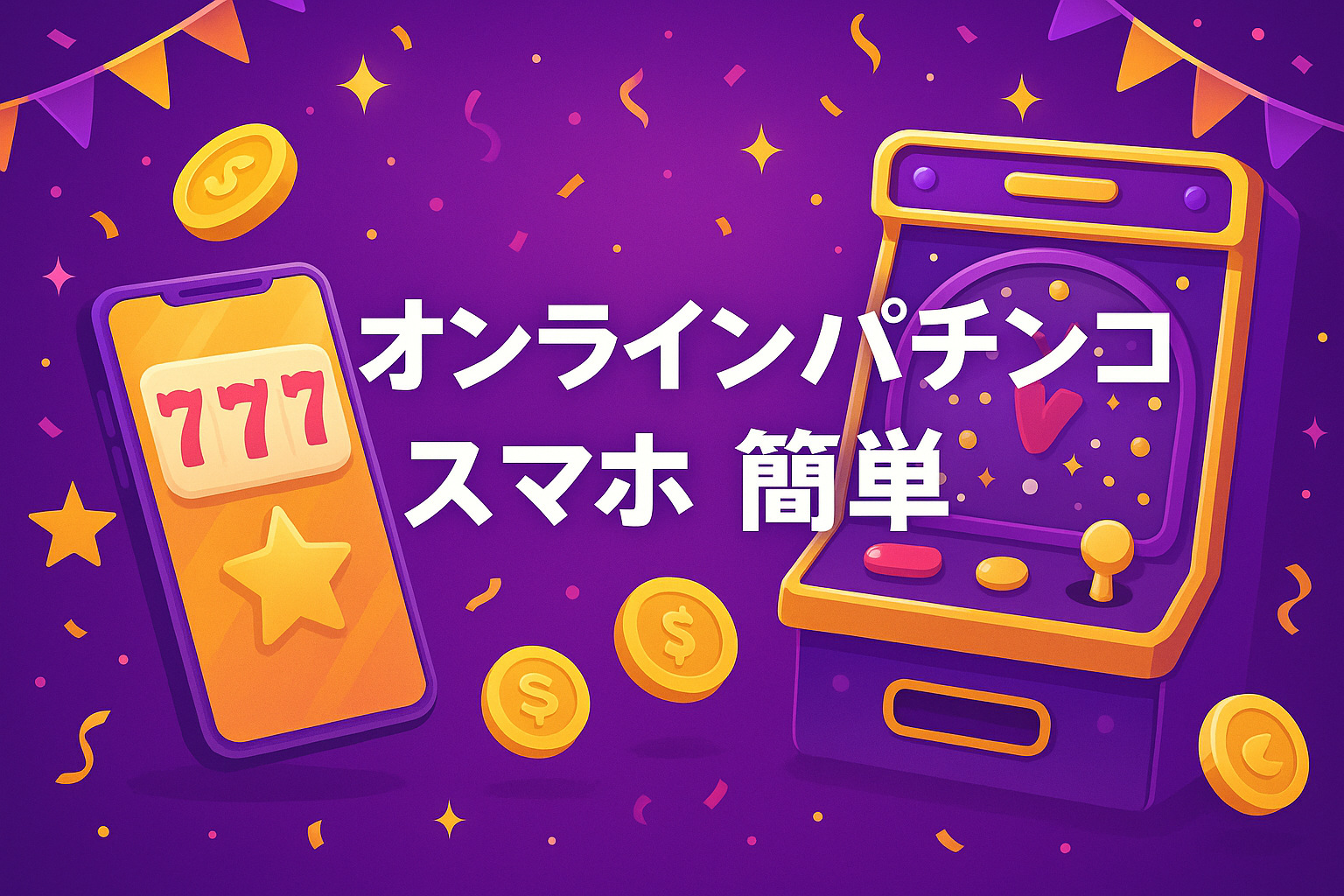 オンラインパチンコスマホ簡単