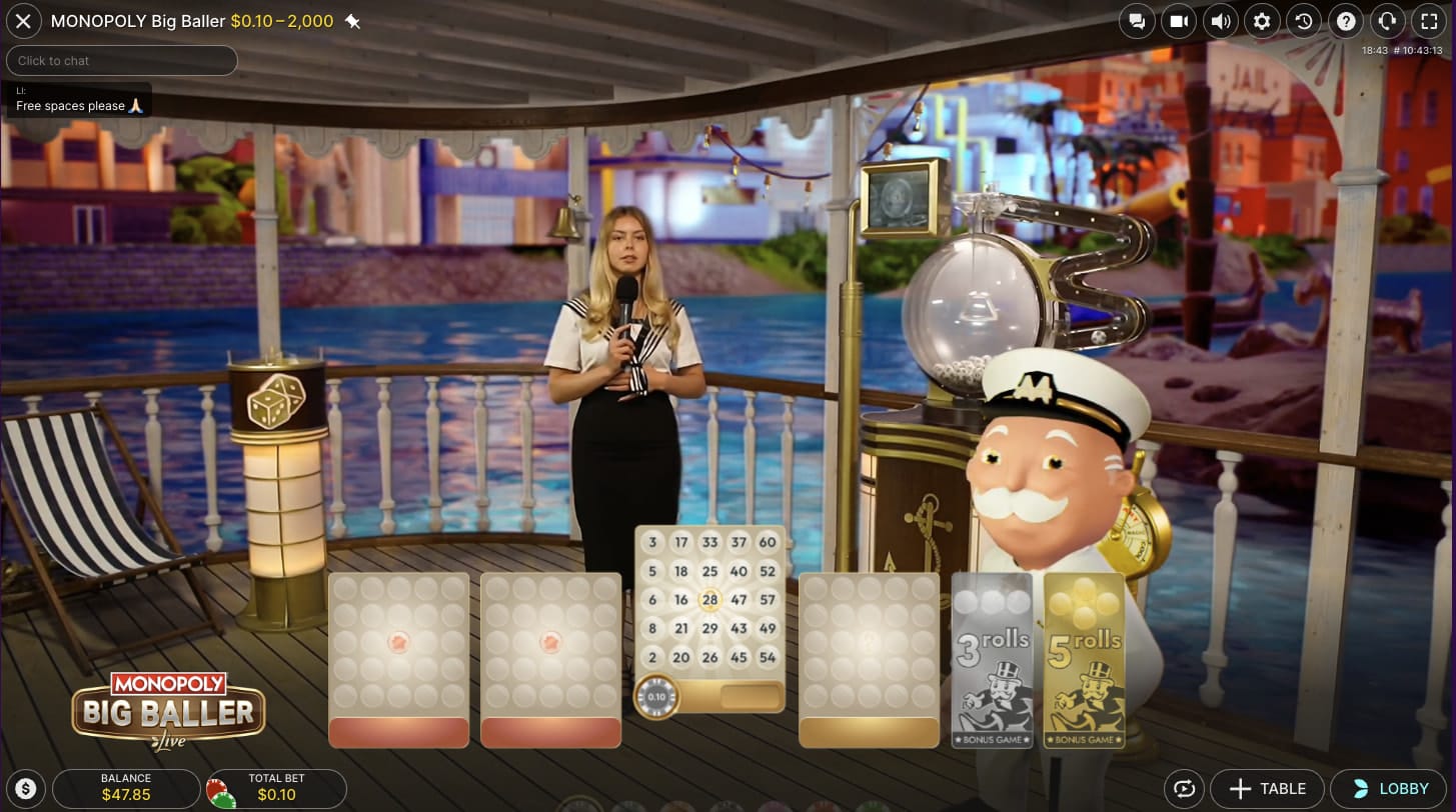 Monopoly Big Baller Core Gameplay: Bingo with a Monopoly Twist