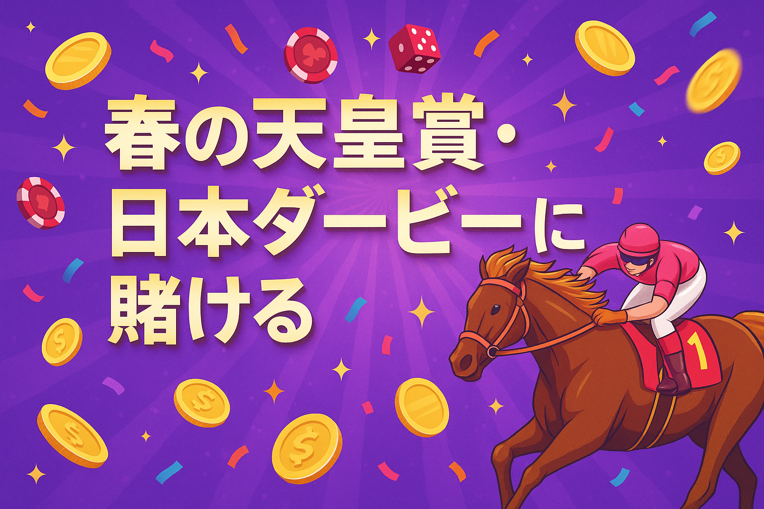 日本ダービーに賭ける!