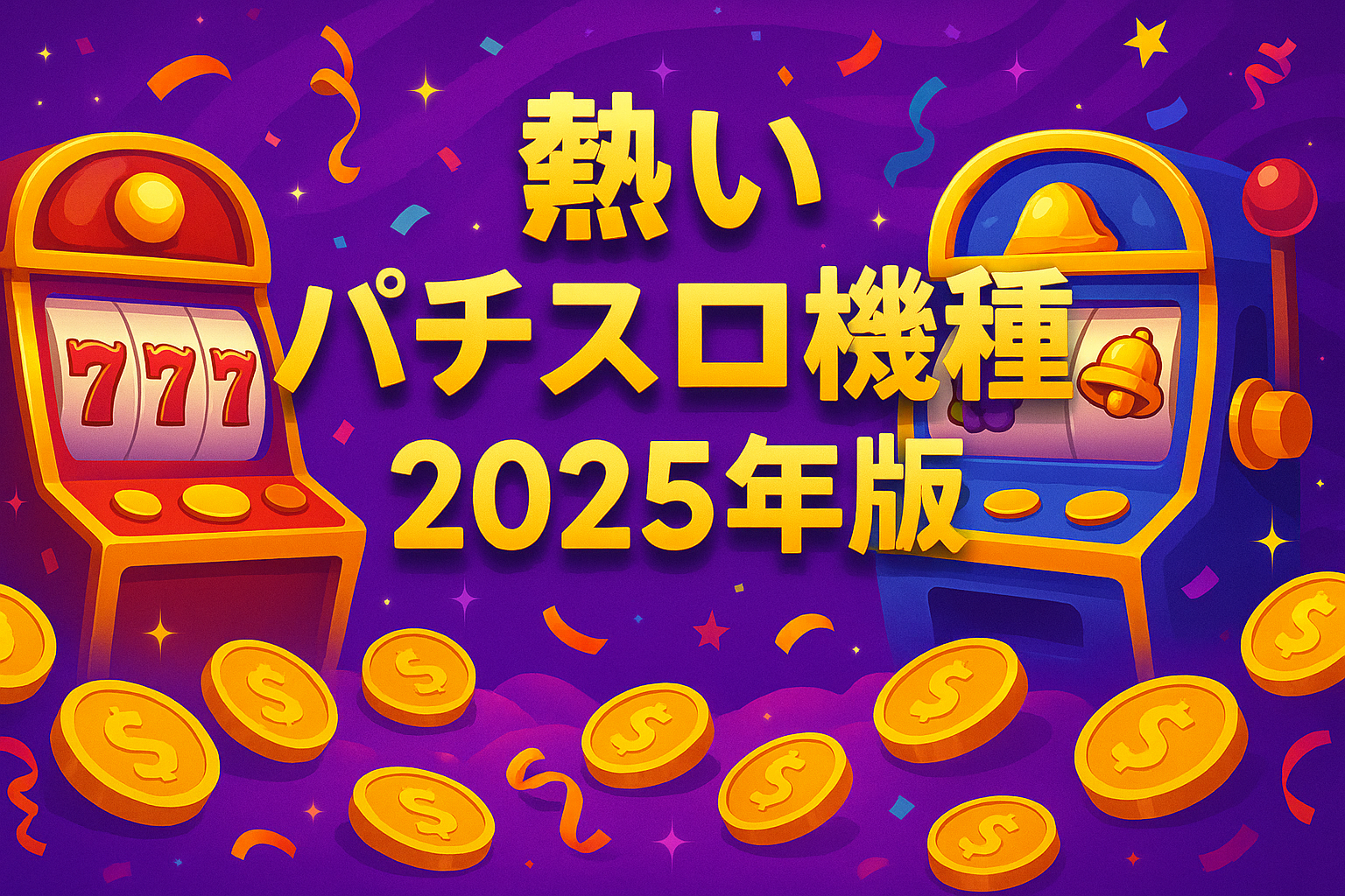熱いパチスロ機種2025年版