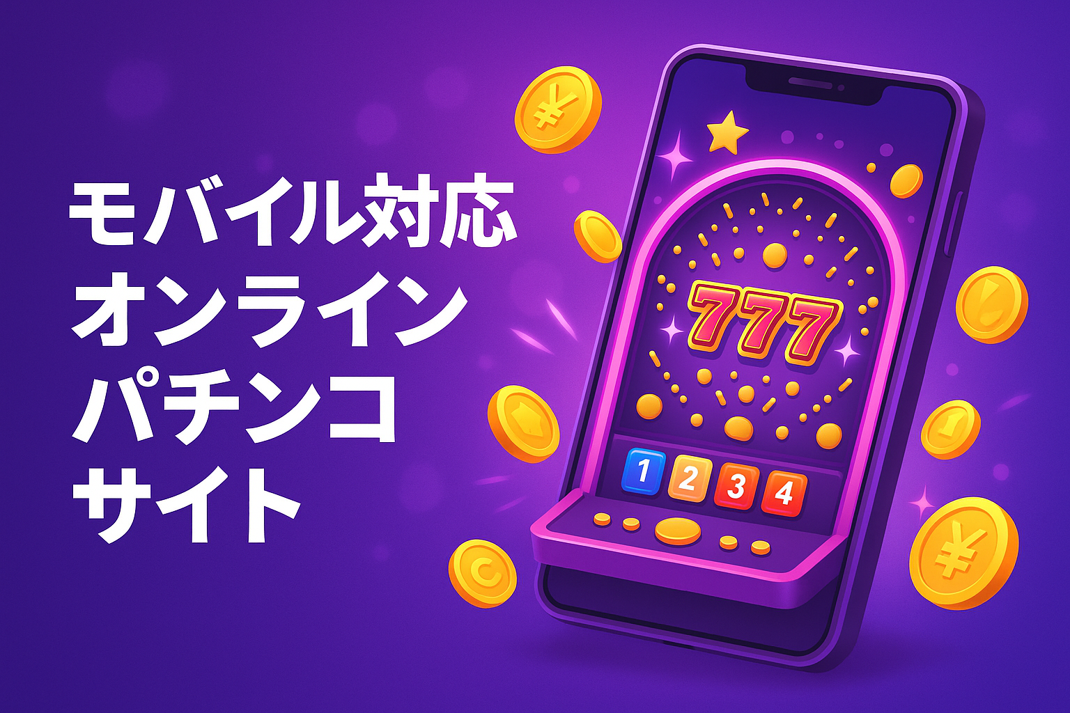 モバイル対応オンラインパチンコサイト