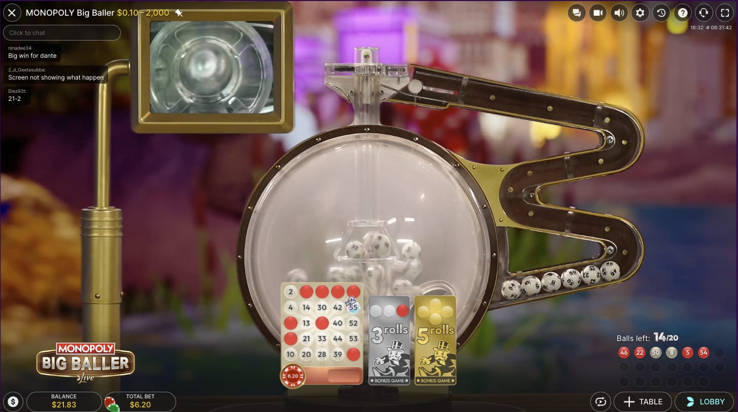 6.2 round monopoly big baller