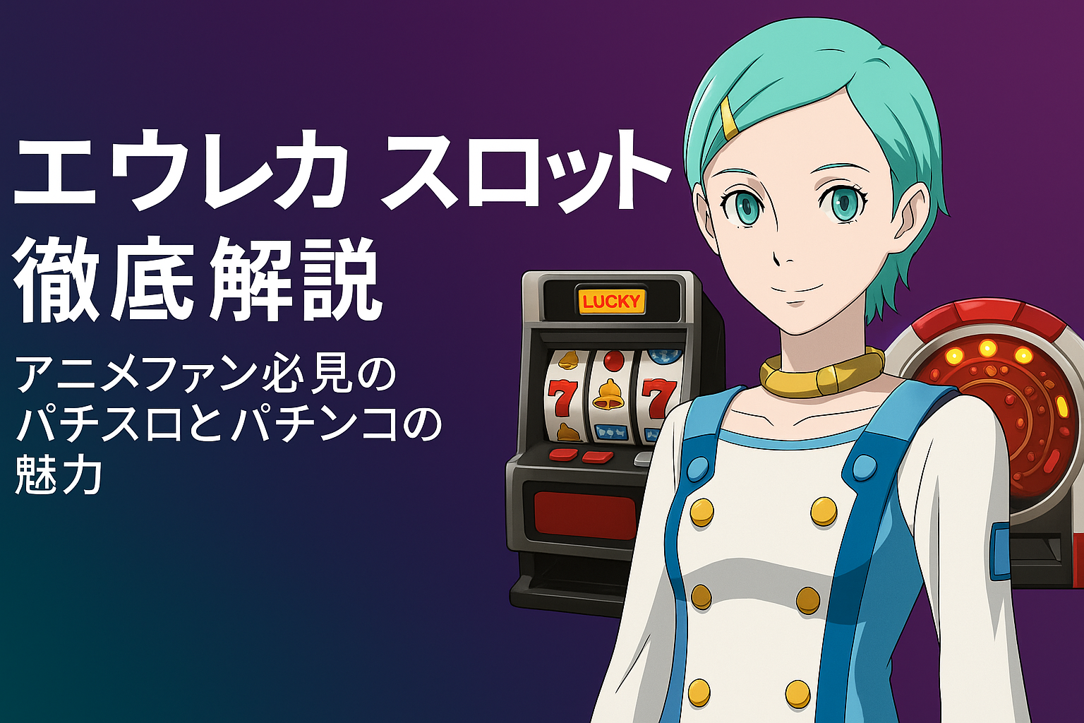 エウレカ スロット徹底解説|アニメファン必見のパチスロとパチンコの魅力