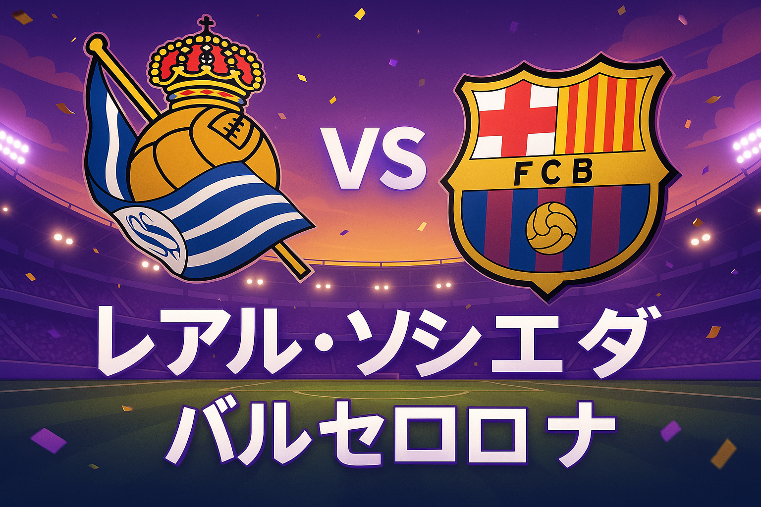 レアル・ソシエダ vs バルセロナ