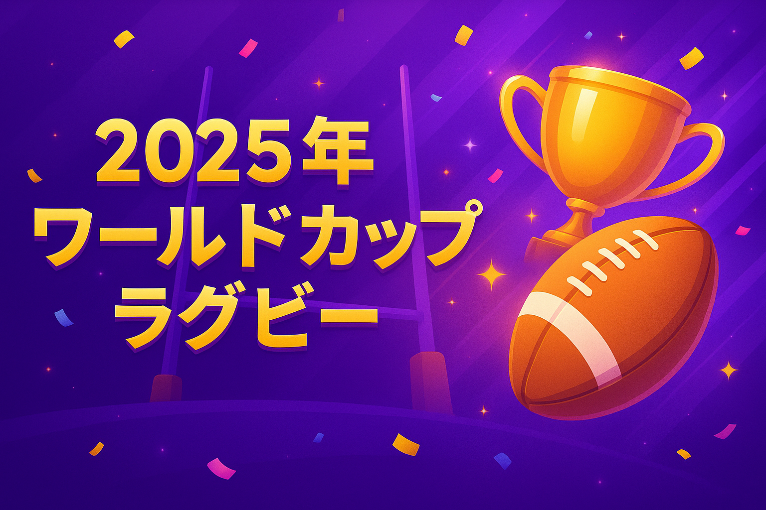 2025年ワールドカップラグビー