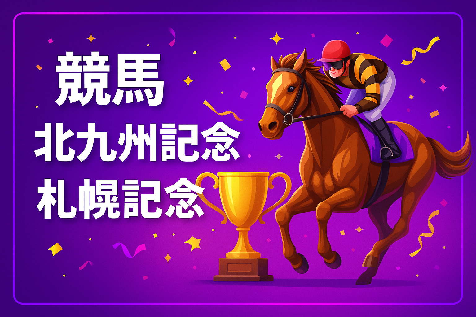 競馬 北九州記念 札幌記念