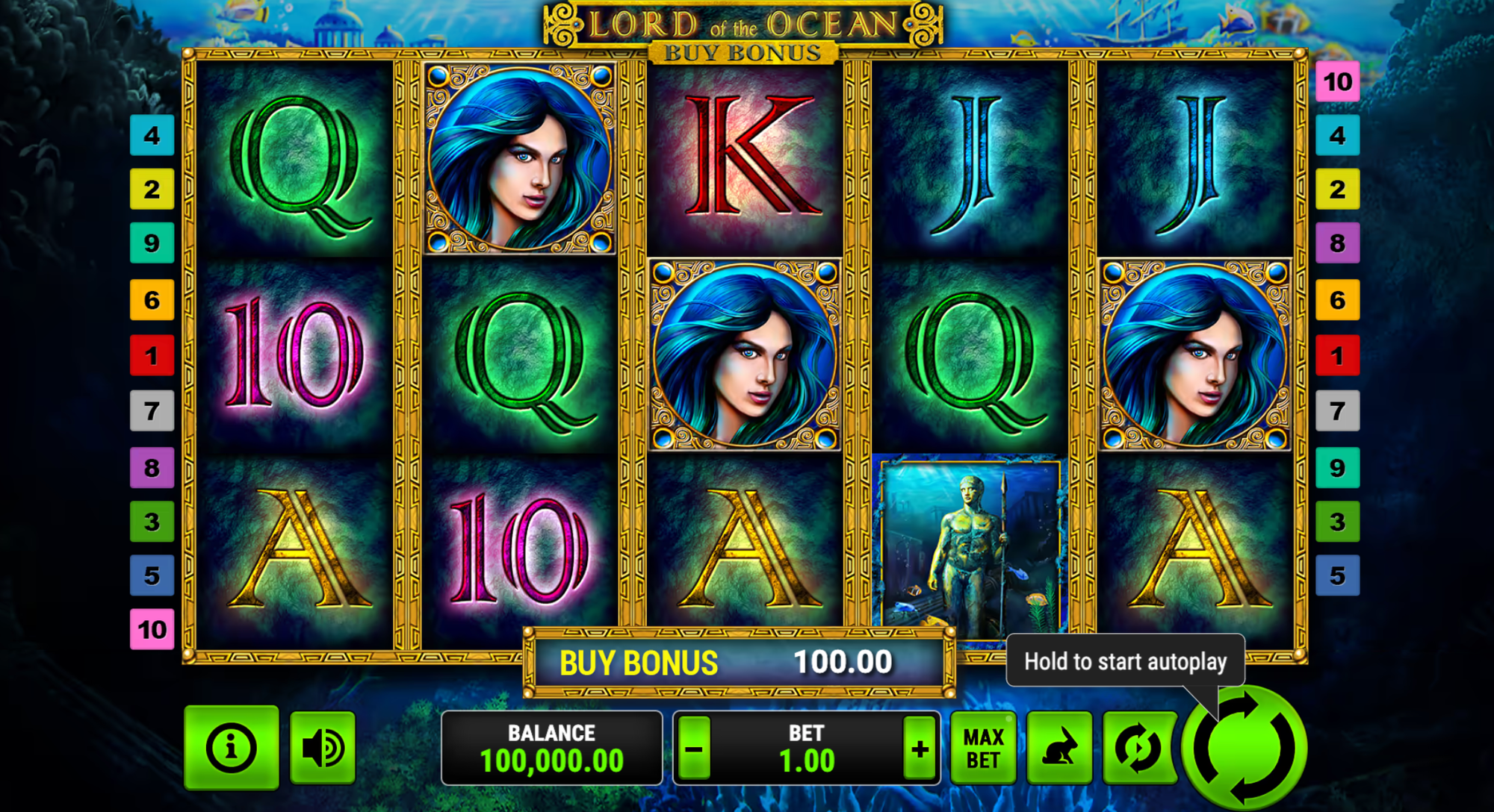 Lord of the Ocean – Buy Bonus: ¡Ojito con esta joyita! 🔥🎰