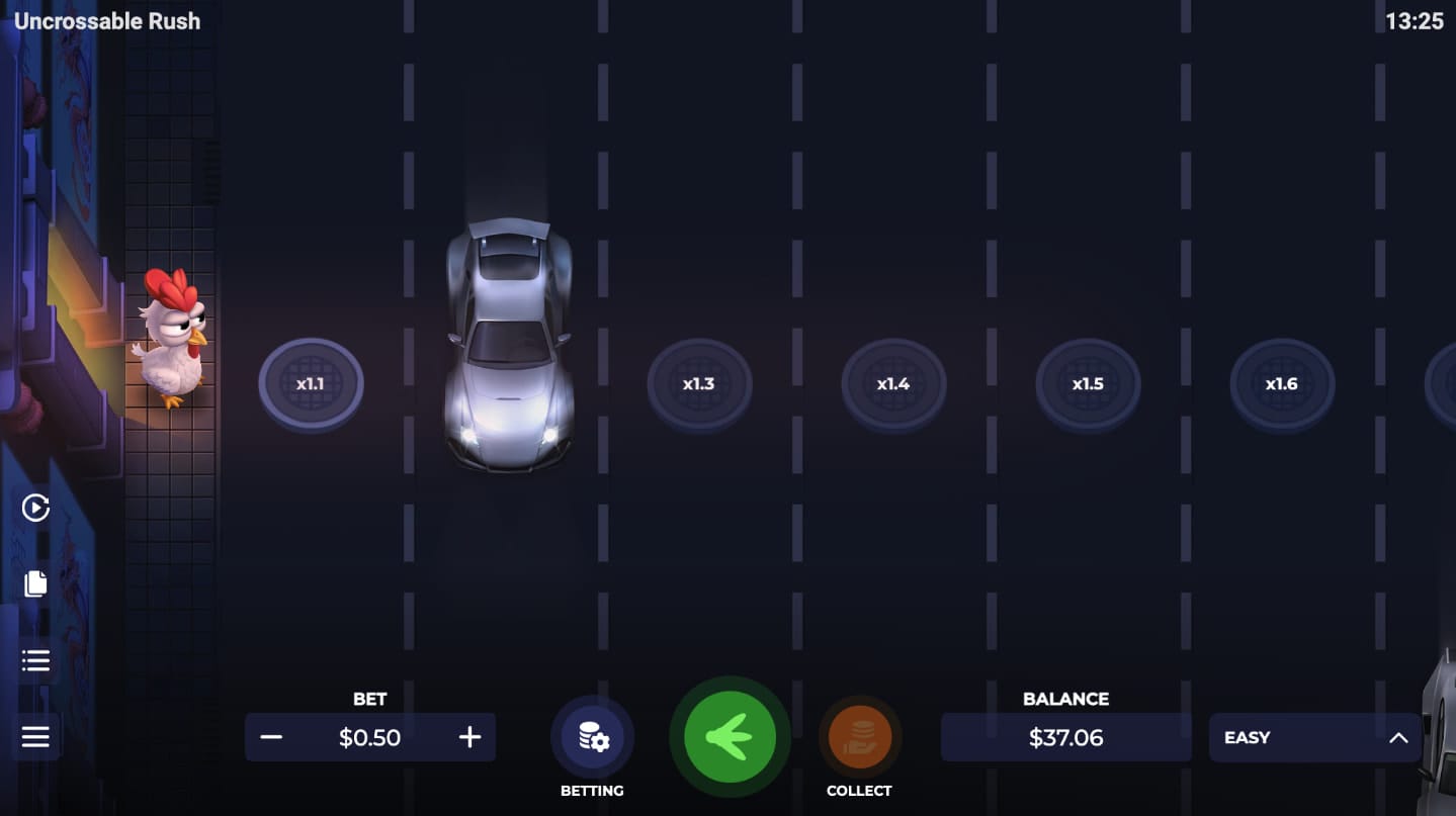 Gameplay Overview of Uncrossable Rush (Chicken Road)