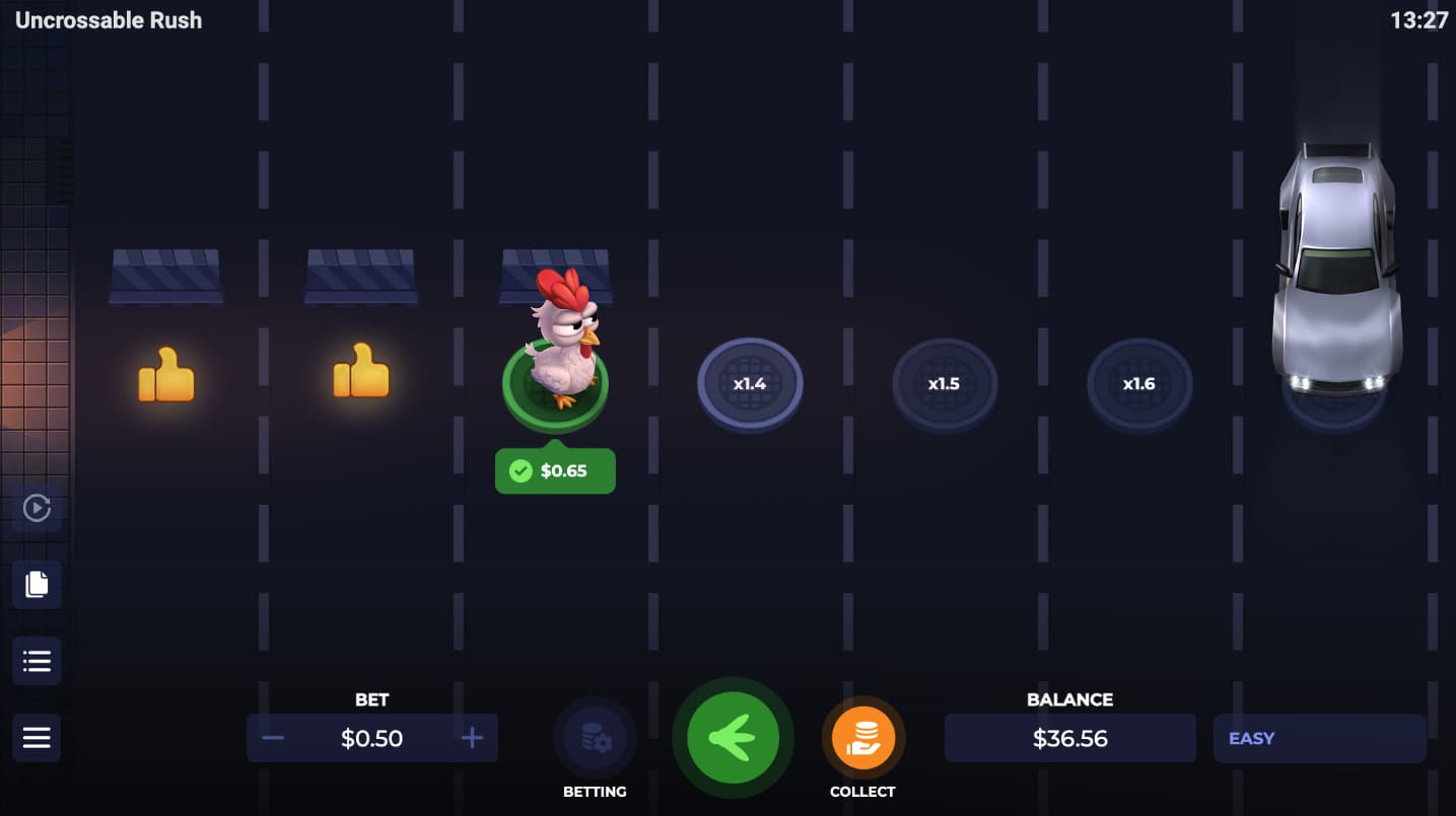 0.65 Collect at Chicken Road