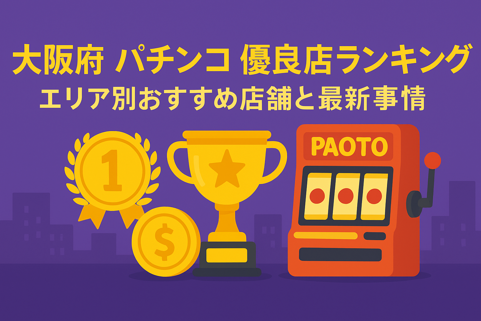 大阪府 パチンコ 優良店ランキング|エリア別おすすめ店舗と最新事情