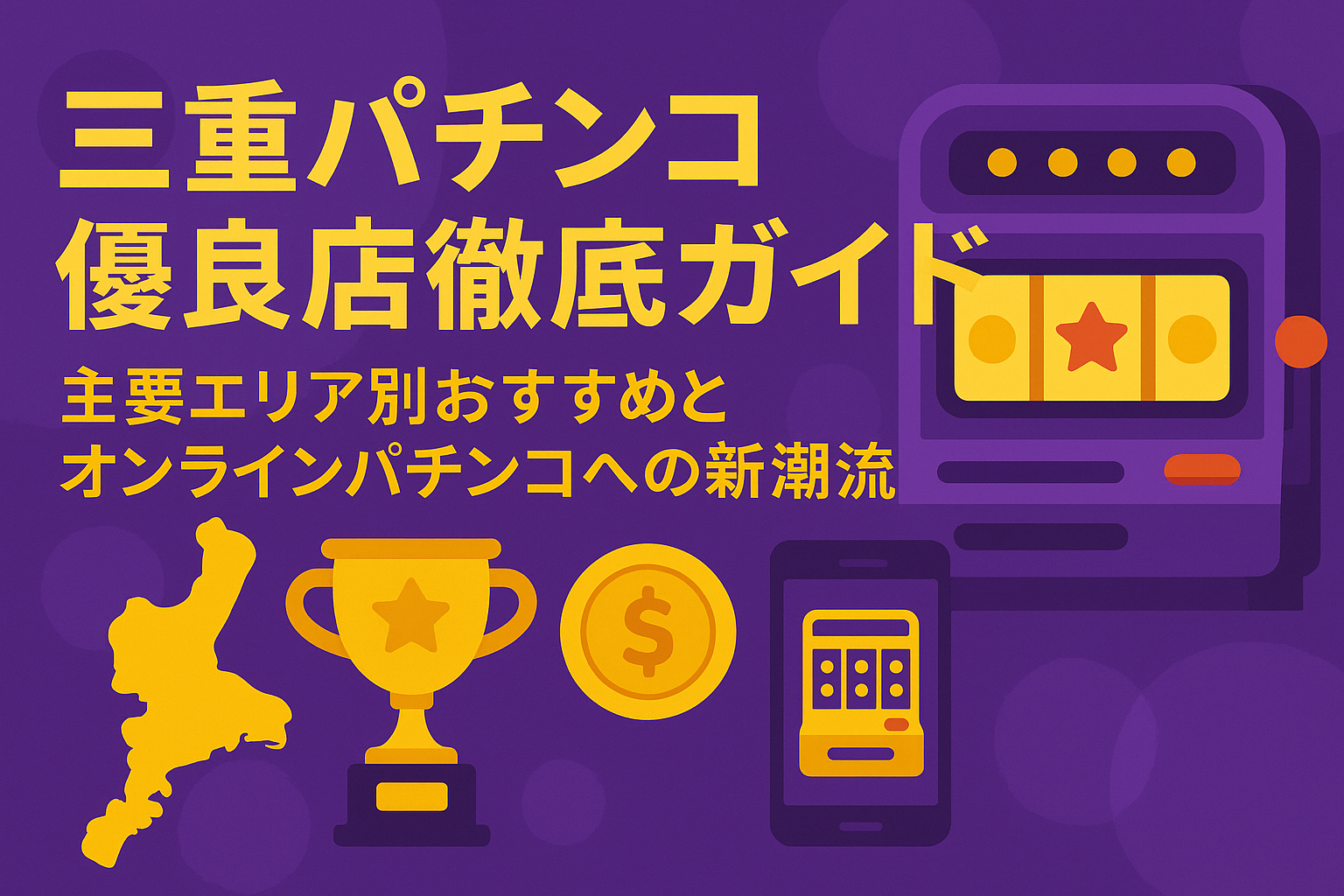 三重 パチンコ 優良店徹底ガイド|主要エリア別おすすめとオンラインパチンコへの新潮流