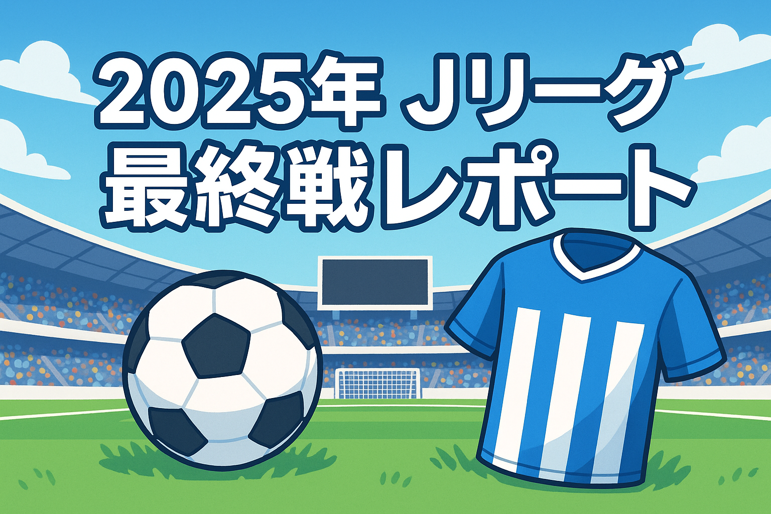 2025年 Jリーグ 最終戦 レポート