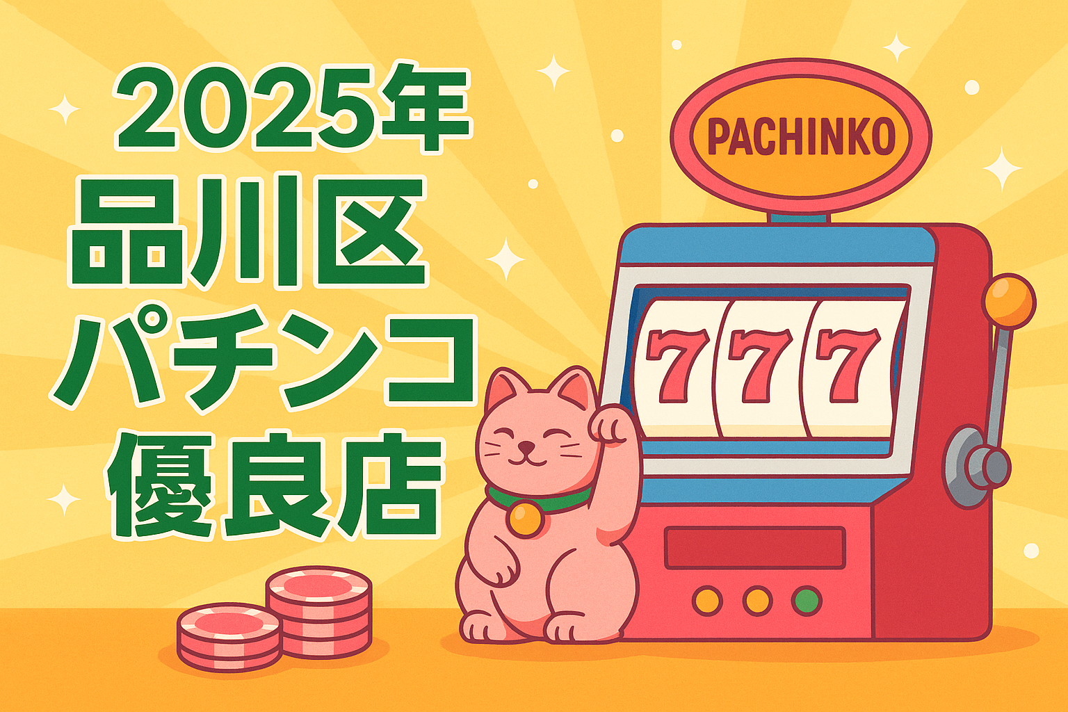 2025年 品川区 パチンコ 優良店