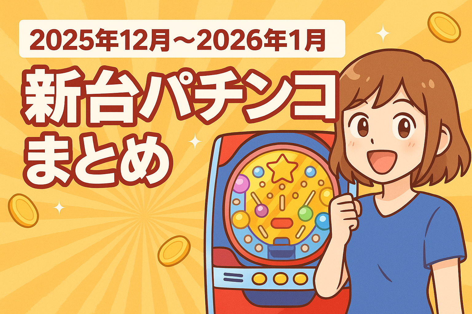 2025年12月 〜 2026年1月 新台 パチンコ まとめ