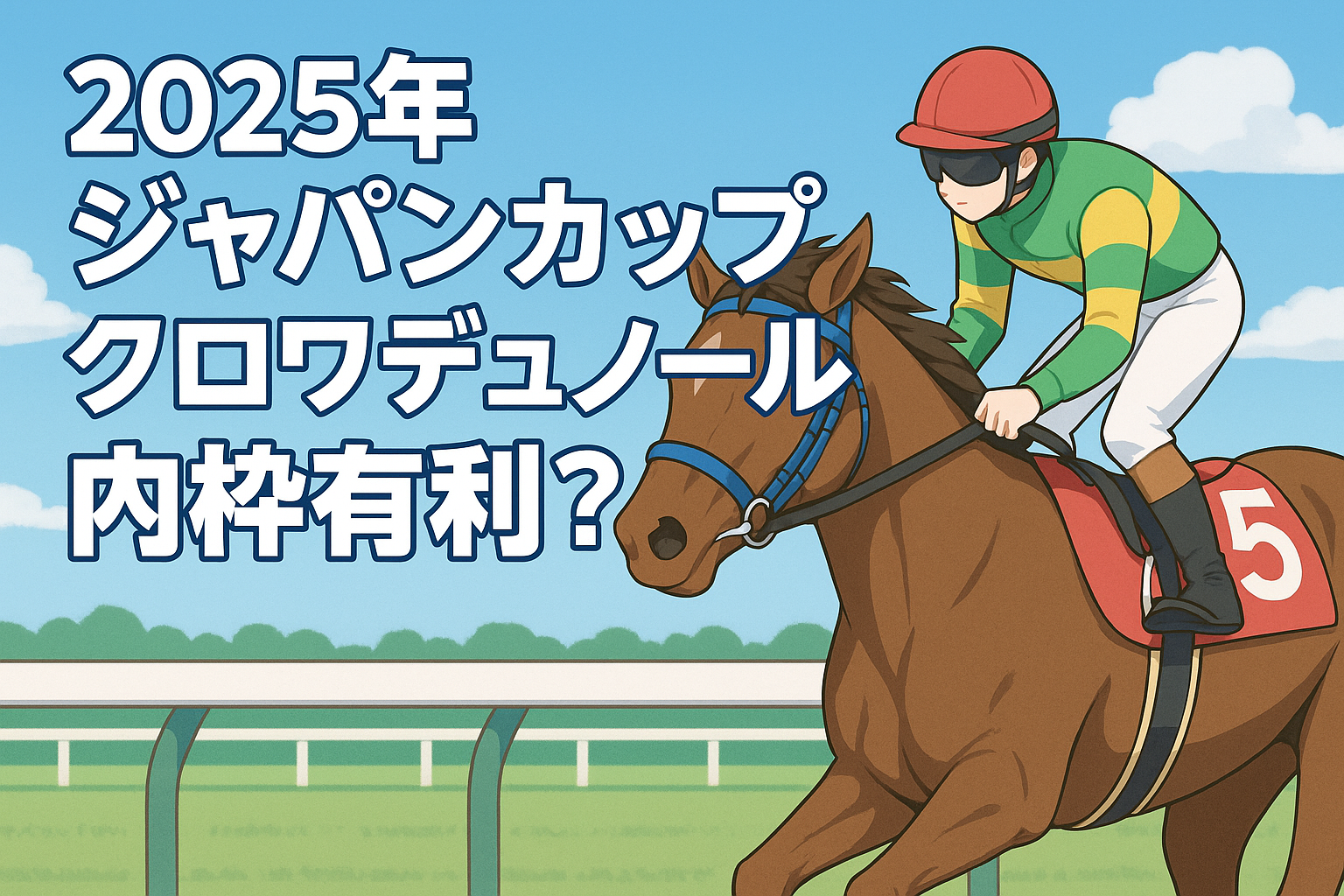 2025年 ジャパンカップ クロワデュノール 内枠有利?
