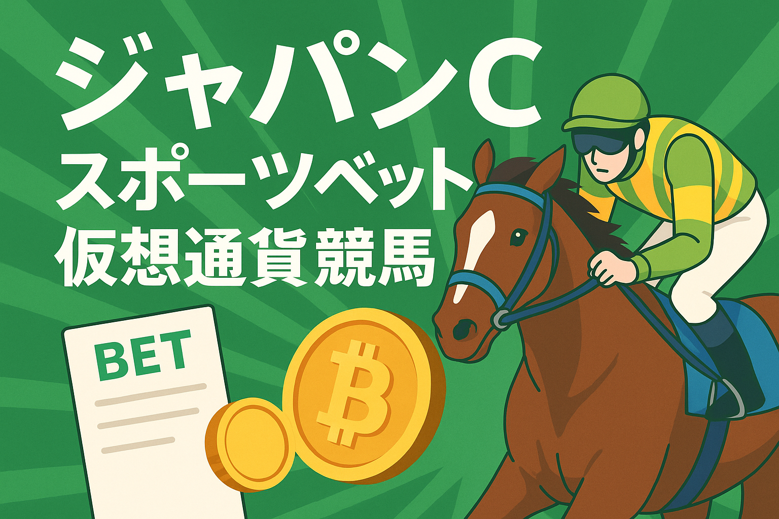 ジャパンC スポーツベット 仮想通貨 競馬