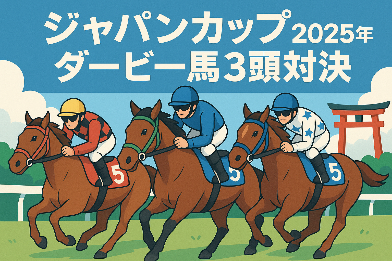 ジャパンカップ 2025年 ダービー馬3頭対決
