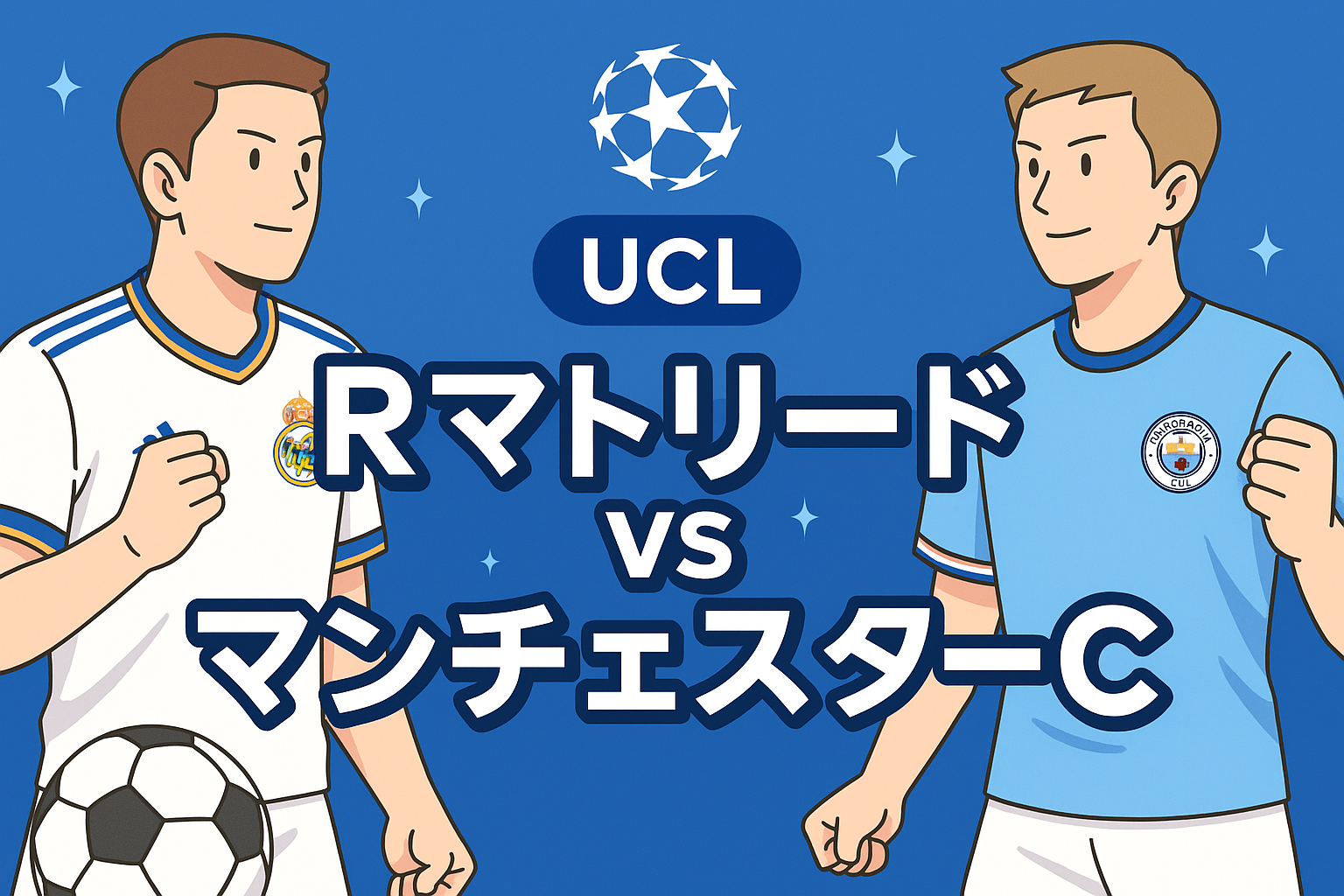 UCL Rマドリード vs マンチェスターC