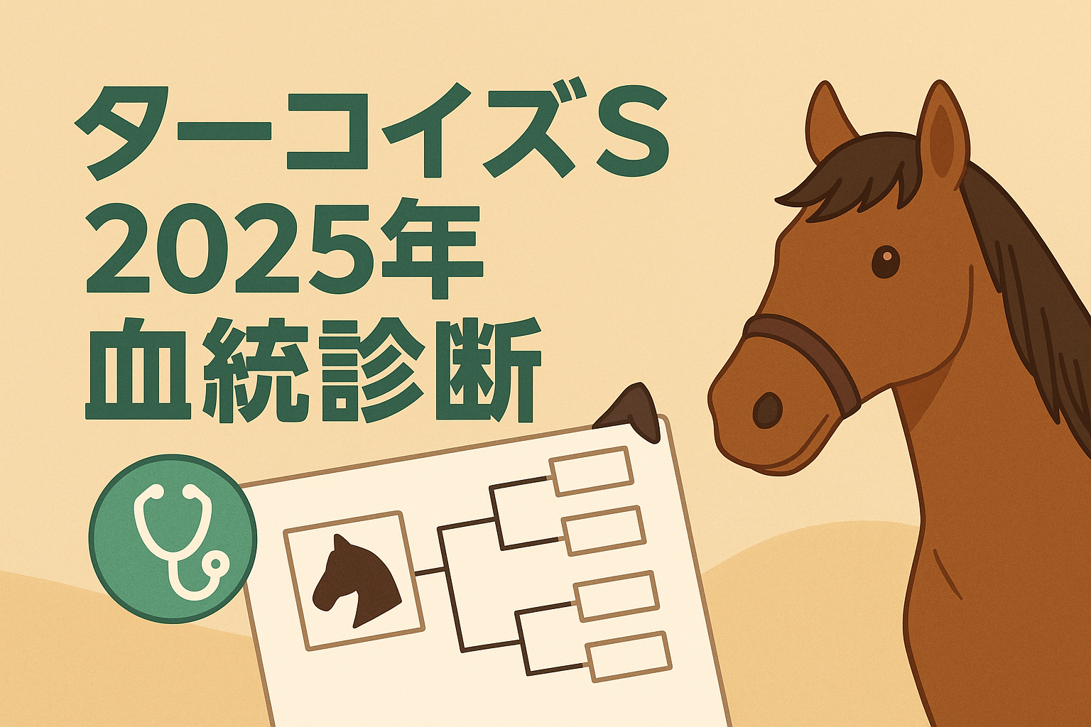 ターコイズ S 2025年 血統診断