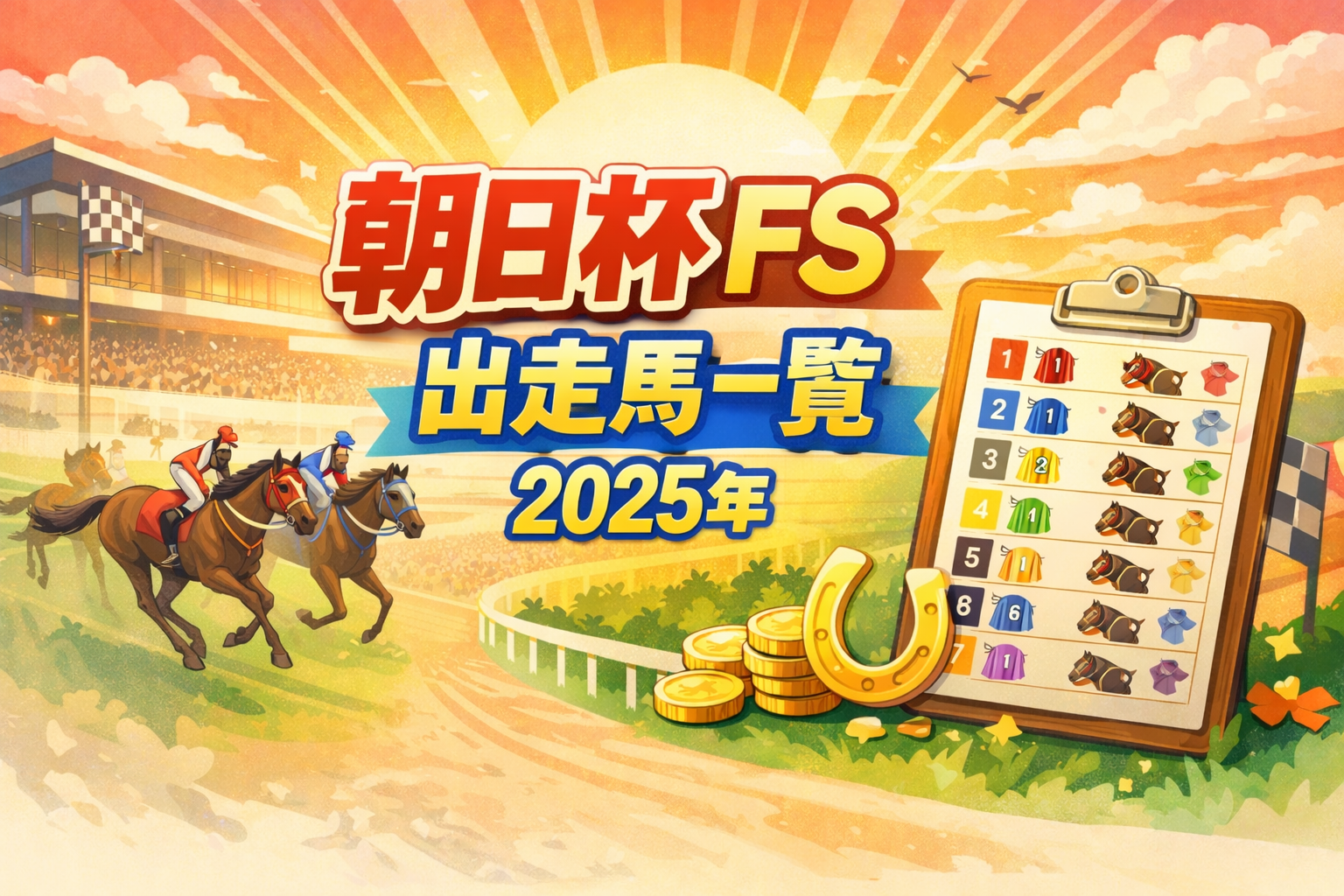 朝日杯 FS 出走馬一覧 2025年