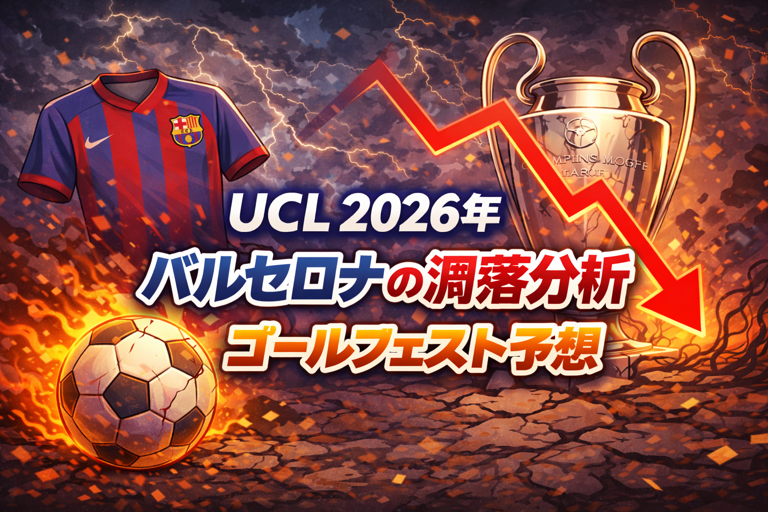UCL 2026年 バルセロナの凋落分析