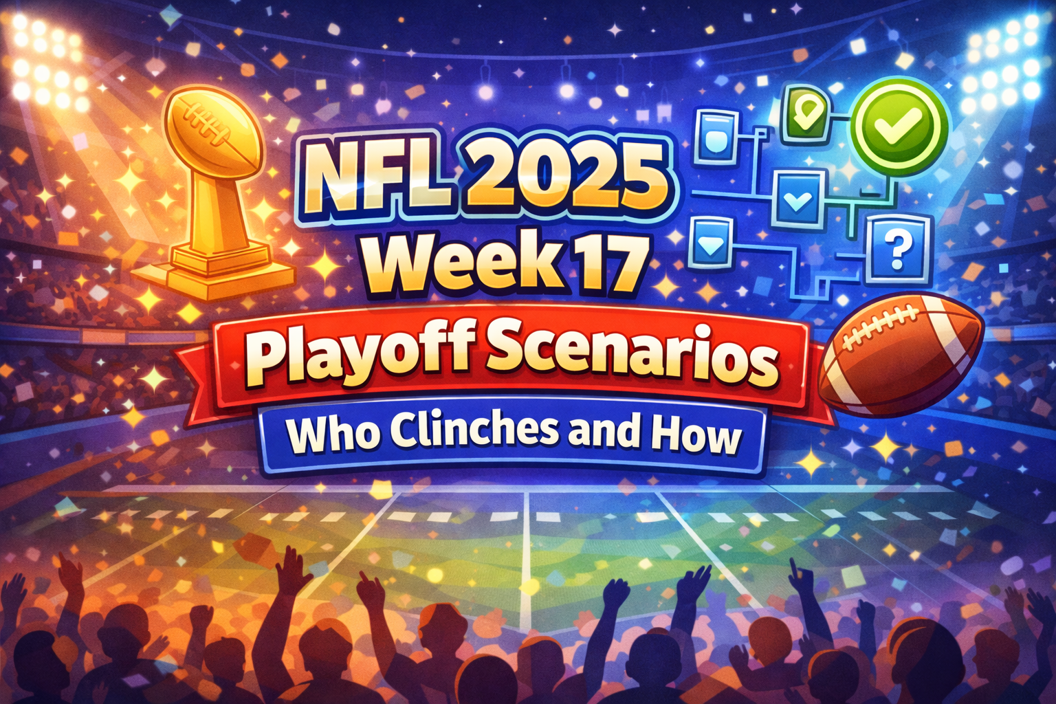 NFL 2025 Week 17 Playoff Scenarios: Who Clinches and How
