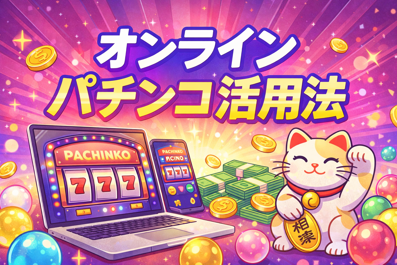 オンライン パチンコ 活用法