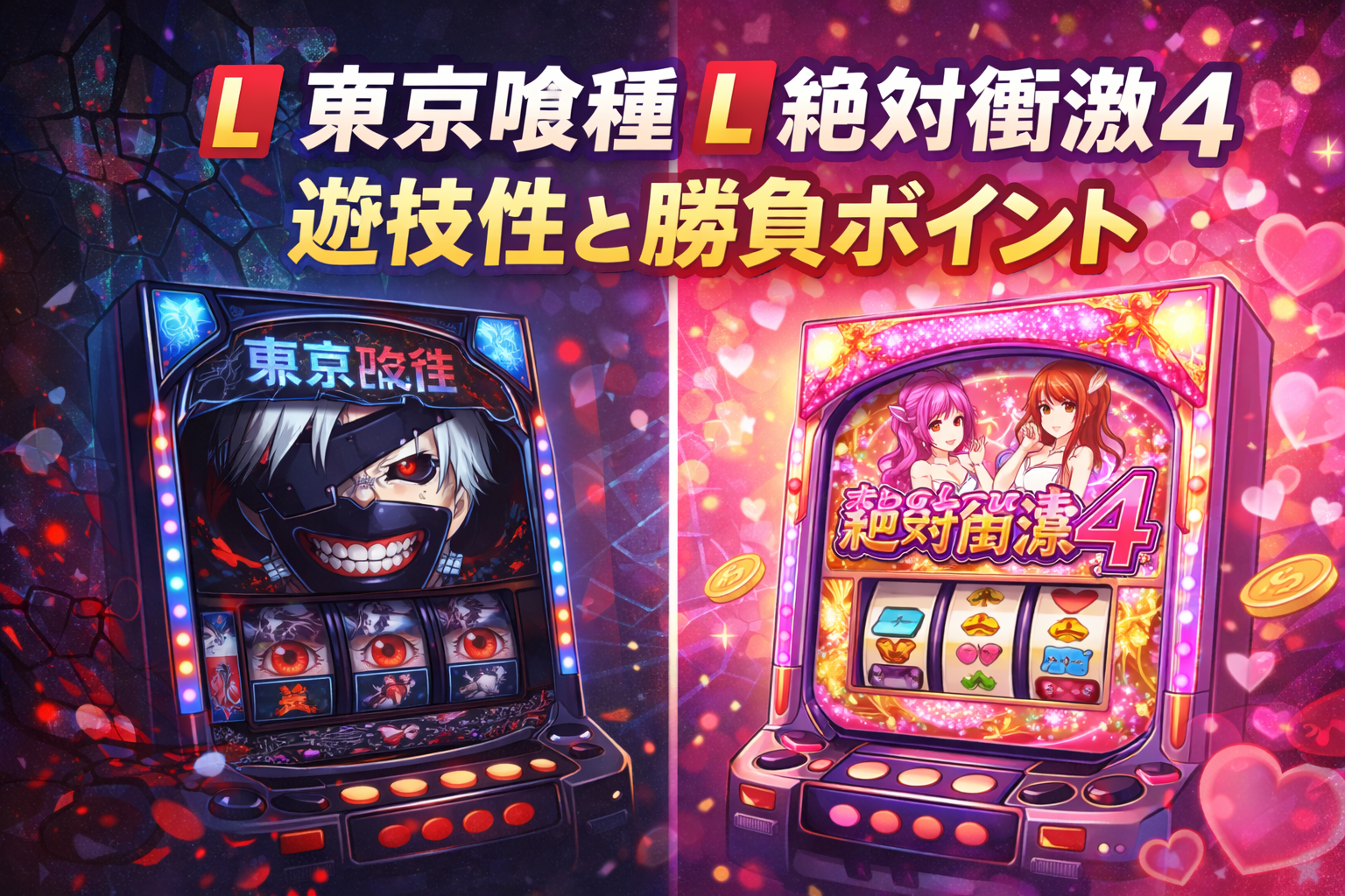 L東京喰種 L絶対衝激4 遊技性と勝負 ポイント