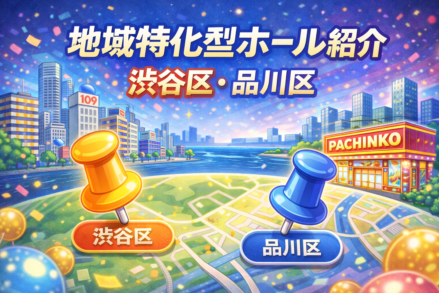 地域特化型ホール紹介 渋谷区・品川区
