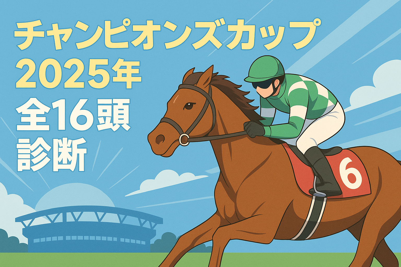 チャンピオンズカップ 2025年 全16頭診断