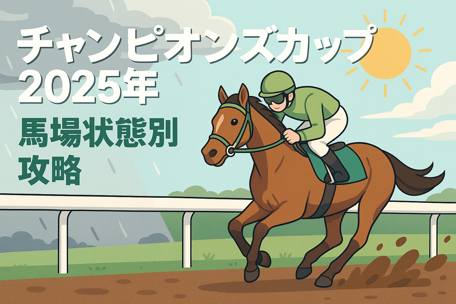 チャンピオンズカップ 2025年 馬場状態別攻略