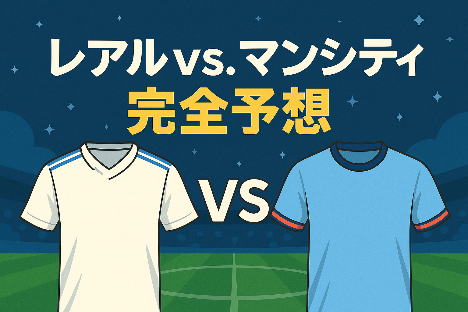 レアル vs. マンシティ 完全予想