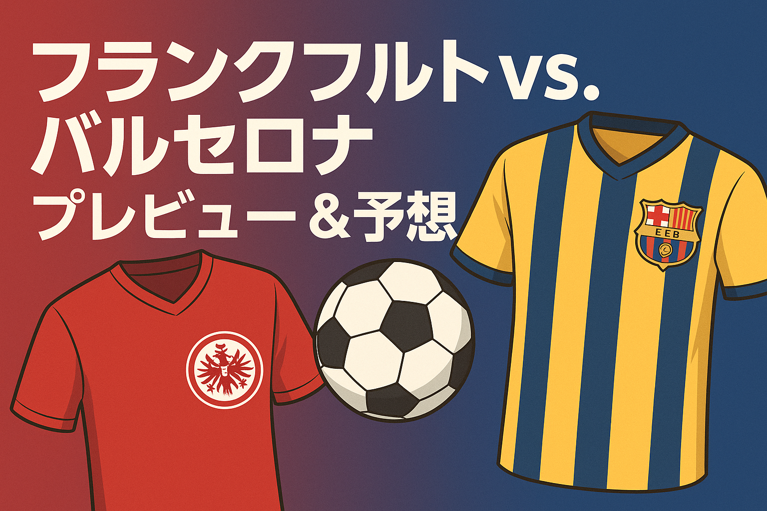 フランクフルト vs. バルセロナ プレビュー&予想