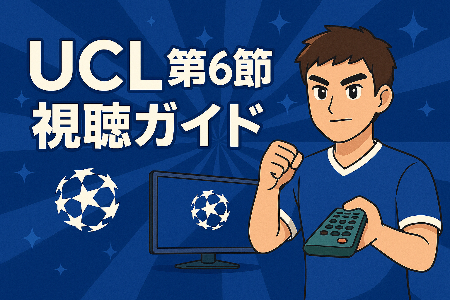 UCL 第6節 視聴ガイド