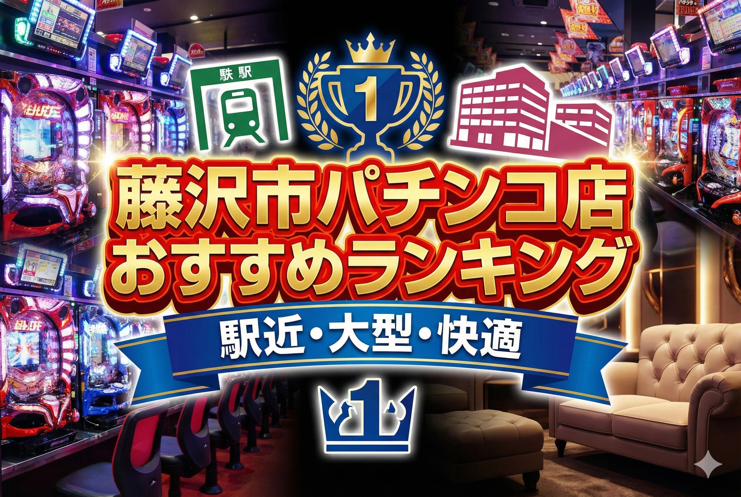 藤沢市パチンコ店おすすめランキング|駅近・大型・快適さで選ぶ