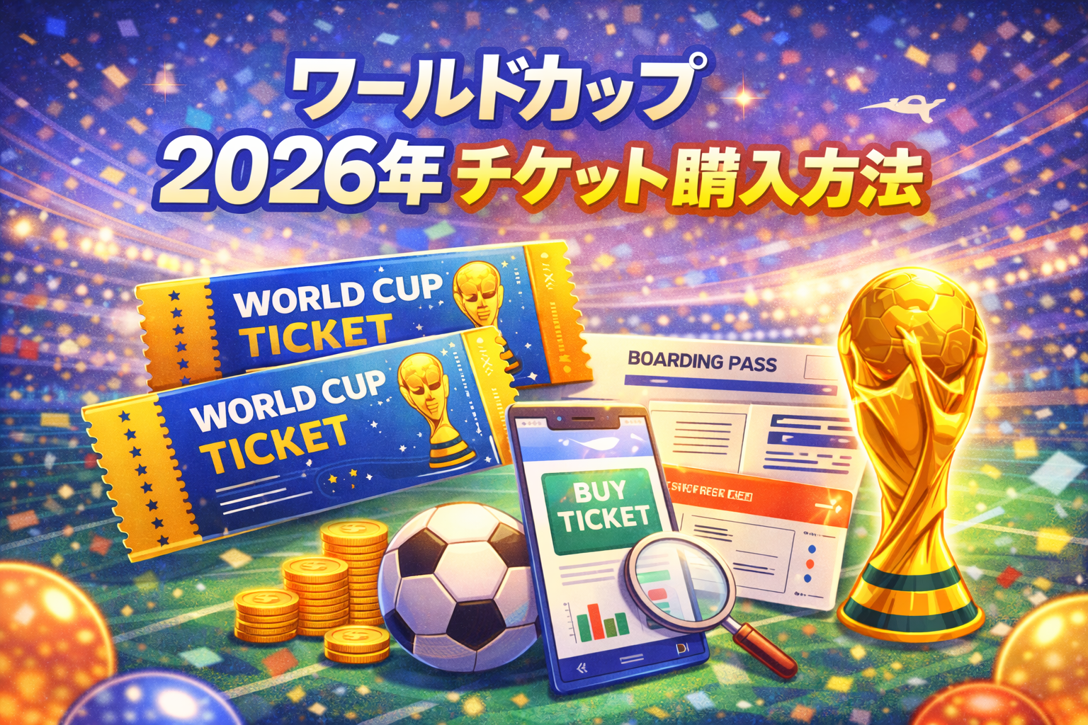 ワールドカップ 2026年 チケット購入方法