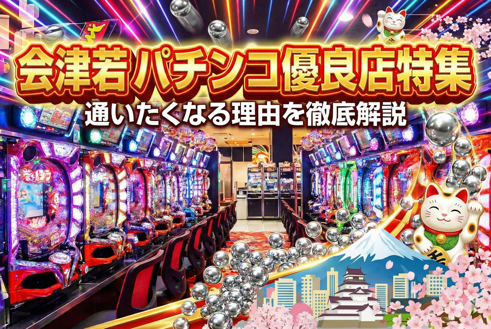 会津若松市パチンコ優良店特集|通いたくなる理由を徹底解説