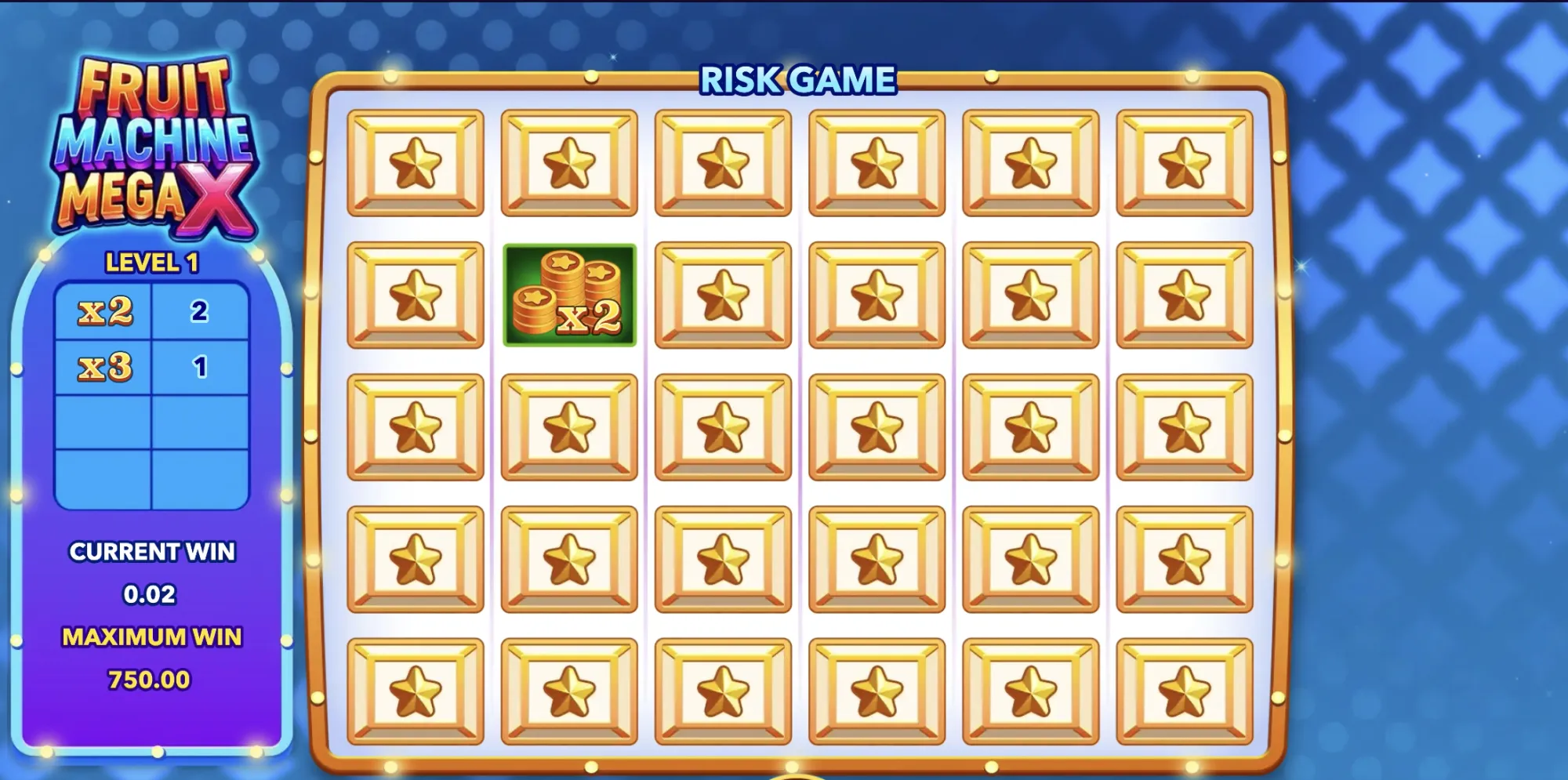 Risk Game. It's not just a gamble button; it's a Crash Game built into a Slot