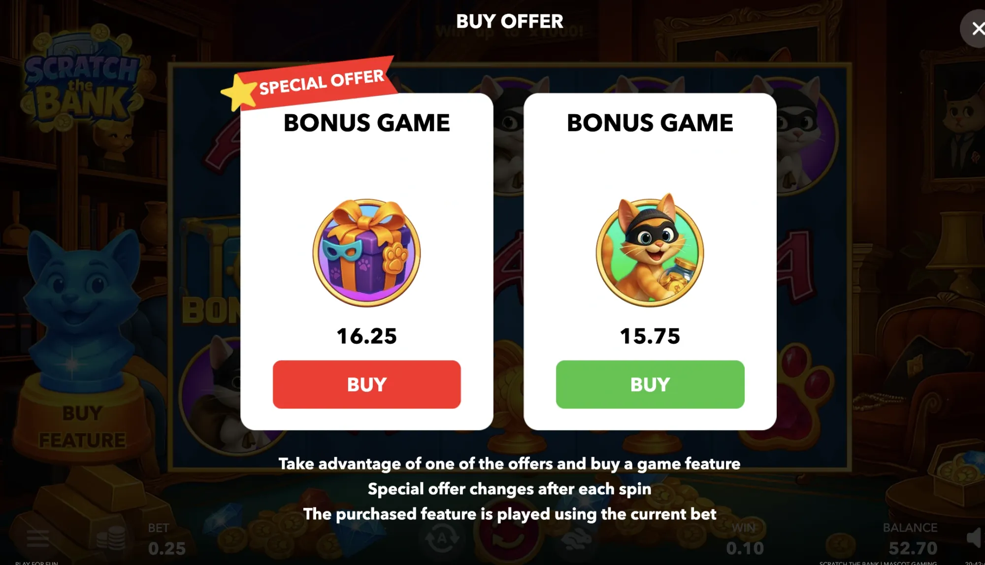 Buy Feature Assault