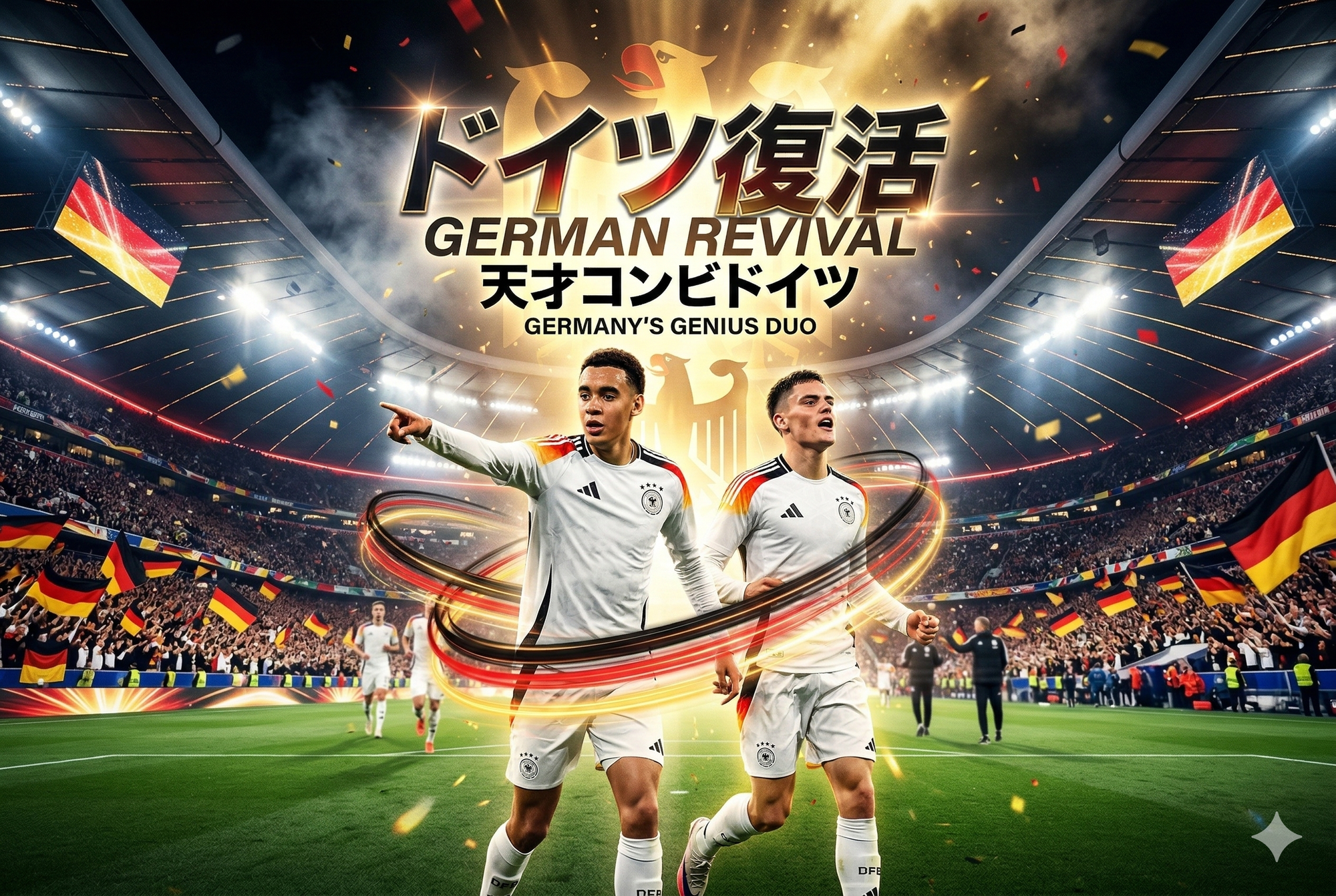 【2026年W杯】復活したドイツ|ムシアラとヴィルツの最強コンビ