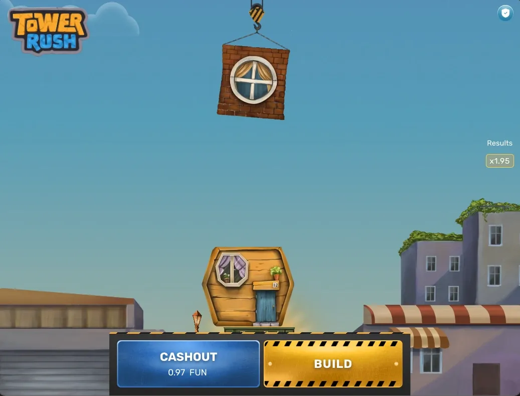 tower rush at trustdice crypto casino