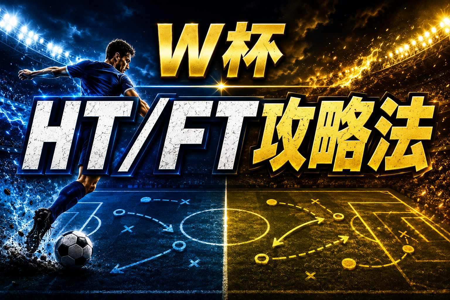 【W杯2026予想】強豪の圧勝は罠?HT/FT攻略法