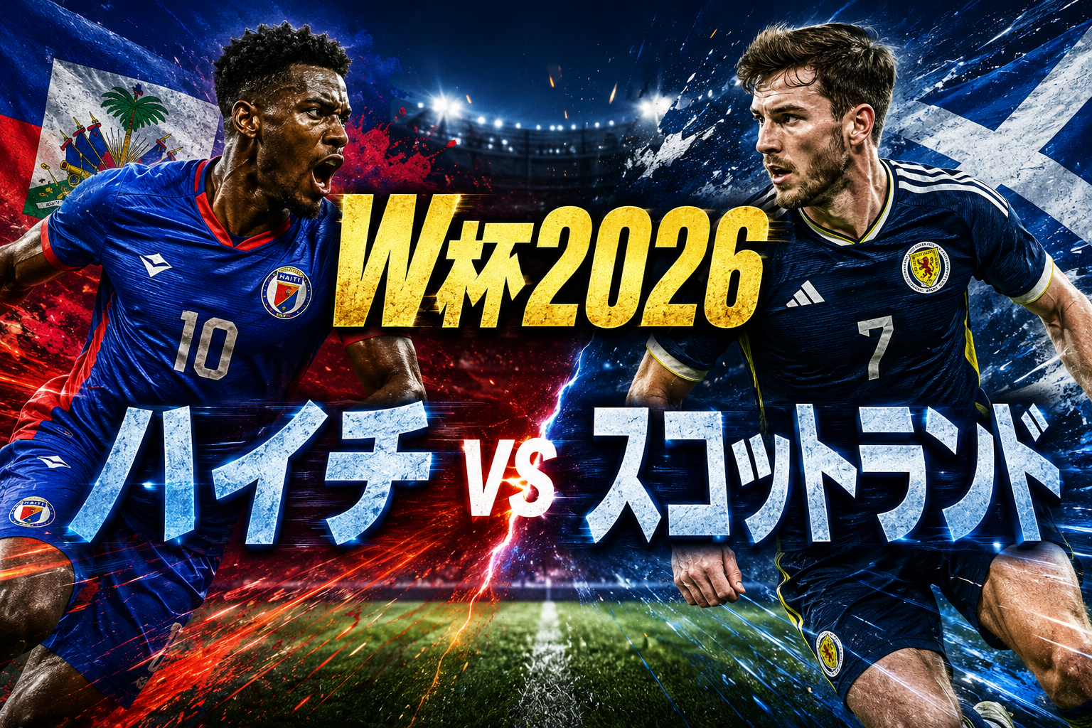 【W杯2026 観戦ガイド】ハイチ vs スコットランド