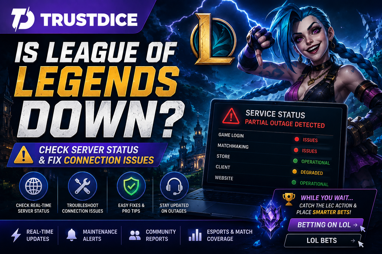 Is League of Legends Down? How to Check Server Status and Fix Connections